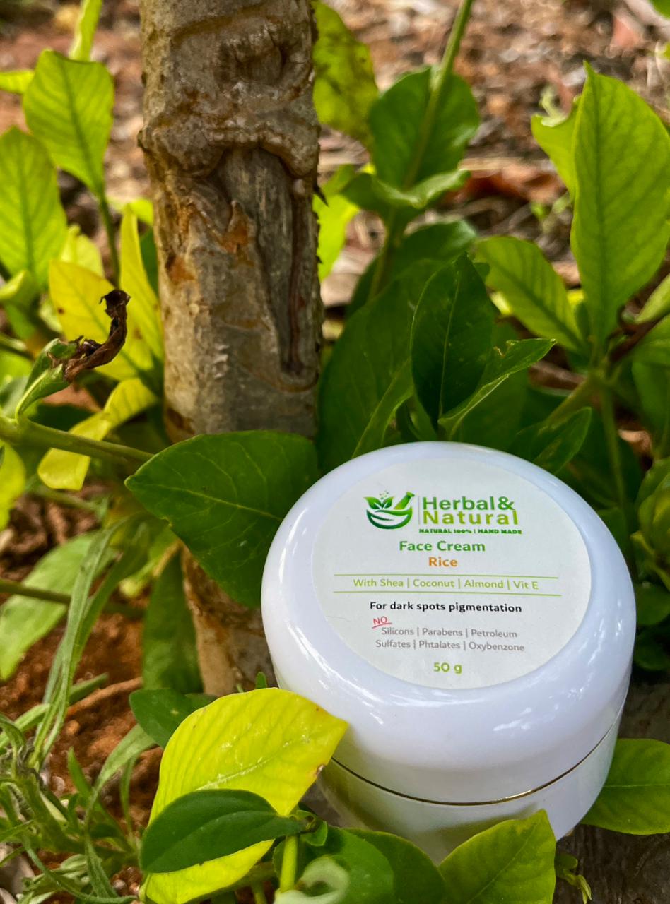 Facial Rice cream